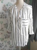 Mooie zwart/wit blouse, Ophalen of Verzenden, Zo goed als nieuw