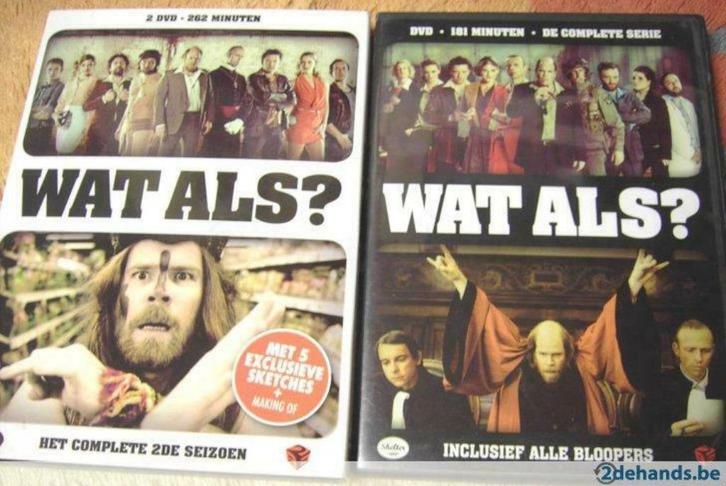 WAT ALS? SEIZOEN 1, Cd's en Dvd's, Dvd's | Tv en Series, Zo goed als nieuw, Komedie, Boxset, Alle leeftijden, Ophalen of Verzenden