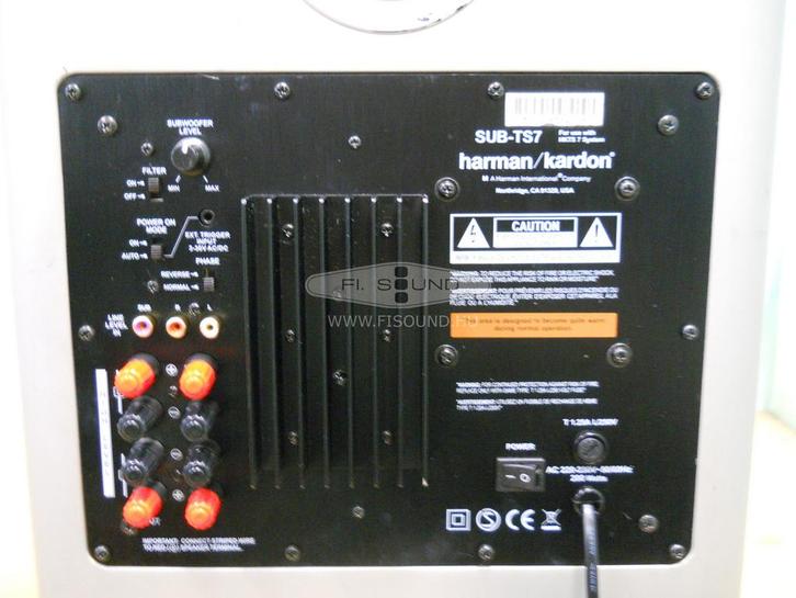 Harman Kardon SUB-TS7 Subwoofer, Audio, Tv en Foto, Luidsprekers, Gebruikt, Subwoofer, 120 watt of meer, Overige merken, Ophalen