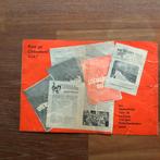 N.S.B. flyer voor het blad Ontwakend Volk. Uitgegeven door, Verzamelen, Militaria | Tweede Wereldoorlog, Verzenden, Nederland