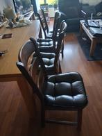 Eethoek met 4 stoelen zelf ophalen word niks verstuurd., Ophalen of Verzenden, Zo goed als nieuw