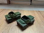 Dinky Toys 673 Scout cars 2x, Ophalen of Verzenden, Gebruikt, Auto, Dinky Toys
