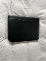 Leren A4 etui voor documenten en pasjes, Overige merken, Zwart, Nieuw, Ophalen of Verzenden