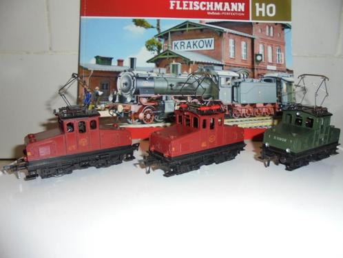 Fleischman lokomotieven perfecte staat, Hobby en Vrije tijd, Modeltreinen | H0, Zo goed als nieuw, Locomotief, Gelijkstroom, Fleischmann