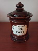 Antieke Apothekerspot/ Fel Tauri, Antiek en Kunst, Curiosa en Brocante, Ophalen of Verzenden