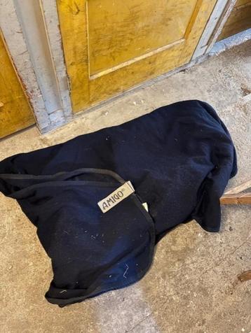 Donkerblauw fleecedeken 130cm beschikbaar voor biedingen