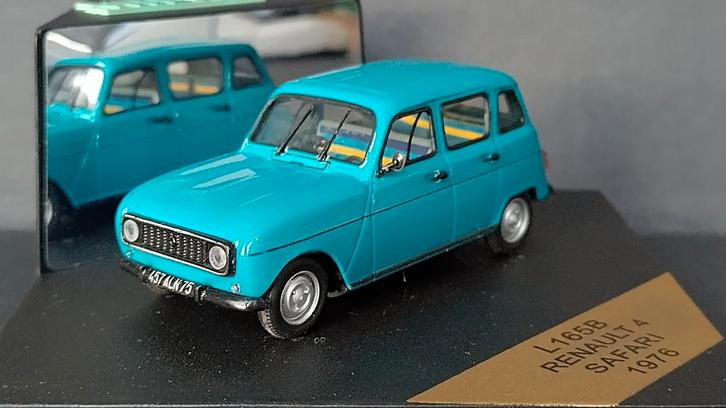 Renault 4 R4 Safari 1976 1:43 Vitesse Pol, Hobby en Vrije tijd, Modelauto's | 1:43, Zo goed als nieuw, Verzenden