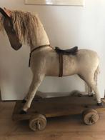 Brocante paard op wielen ., Antiek en Kunst, Ophalen