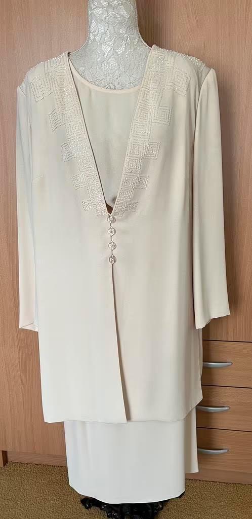 Frank Usher jasje met top en rok maat 44[dmv], Kleding | Dames, Jasjes, Kostuums en Pakken, Zo goed als nieuw, Kostuum of Pak