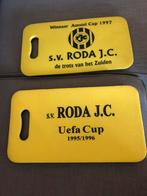 2 x vintage matje voor stoeltje roda jc j.c. Kerkrade, Ophalen of Verzenden, Roda JC