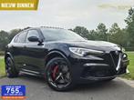 Alfa Romeo Stelvio 2.9 V6 AWD Quadrifoglio 511PK/Pano/Harman, Automaat, Gebruikt, 510 pk, Met garantie (alle)