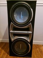 Set: Rockford Fosgate P2 Punch Sub & amp in kist, Auto diversen, Ophalen, Gebruikt