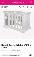 Kidsmill chateau ledikant wit, Kinderen en Baby's, Gebruikt, Ophalen of Verzenden, Minder dan 70 cm, Minder dan 140 cm