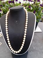 Parelketting, Ophalen of Verzenden, Zilver, Ketting