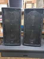 Wharfedale pro lix-210c pa speakers incl flightcase, Ophalen, Gebruikt, 120 watt of meer, Overige merken