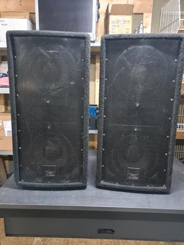 Wharfedale pro lix-210c pa speakers incl flightcase beschikbaar voor biedingen