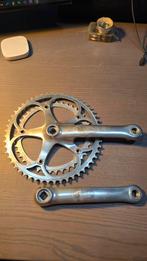 Diversen onderdelen Campagnolo Shimano, Fietsen en Brommers, Fietsonderdelen, Ophalen of Verzenden, Gebruikt, Racefiets, Crankstel of Pedalen