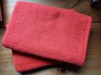 2 Nieuwe Rode Badlakens Clarysse, Ophalen of Verzenden, Nieuw, Rood, Handdoek