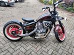 Verbouwde Honda Shadow VT 600, met verwijderbaar zitje!, Motoren, 2 cilinders, Chopper, 600 cc, 12 t/m 35 kW