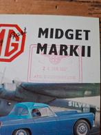 MG Midget Mark II brochure - 1967, Ophalen of Verzenden, Nieuw, Overige merken