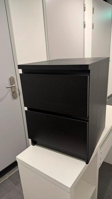 2x IKEA Malm Ladekast - zwartbruin - 40x55 cm - afbeelding 6