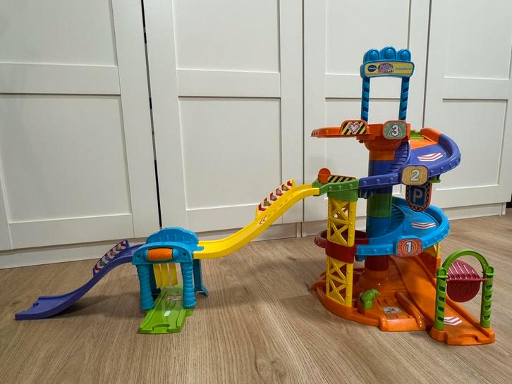 Vtech toet toet politie auto met bediening bij Parkeertoren, Kinderen en Baby's, Speelgoed | Vtech, Zo goed als nieuw, 2 tot 4 jaar