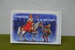 Vintage Sinterklaas en Zwarte Piet uitklapboek van 180 cm, Diversen, Sinterklaas, Gebruikt, Ophalen of Verzenden