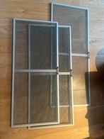 Aluminium Horren voor Schuiframen, Gebruikt, 80 tot 100 cm, Hordeur, Ophalen of Verzenden