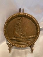 Brons Tompion HMNZS Leander Scheepskanon, Ophalen of Verzenden, Brons