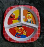 Drie Vaks Bord Sesamstraat, Huis en Inrichting, Ophalen of Verzenden, Zo goed als nieuw, Overige stijlen, Bord(en)