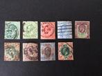 King Edward VII, enkele zegels, Postzegels en Munten, Ophalen of Verzenden, Gestempeld