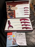 Keramisch Messenset Royalty Line t.w.v €129.- o.a. Koksmes, Huis en Inrichting, Keuken | Keukenbenodigdheden, Ophalen of Verzenden