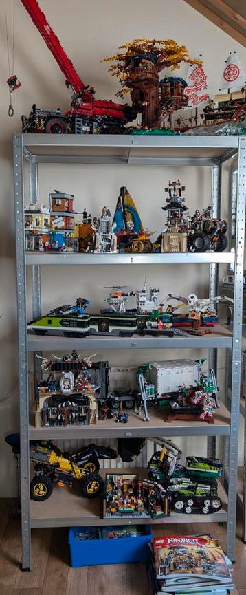 Grote Lego Collectie - Technic & Ninjago beschikbaar voor biedingen