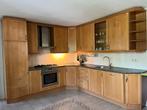 Beuken keuken (merk Alno) met massief houten frontjes, Huis en Inrichting, Keuken | Complete keukens, Ophalen, Gebruikt, Overige kleuren