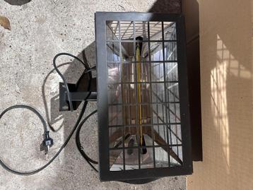 Elektrische Terrasverwarmer Wandmontage beschikbaar voor biedingen