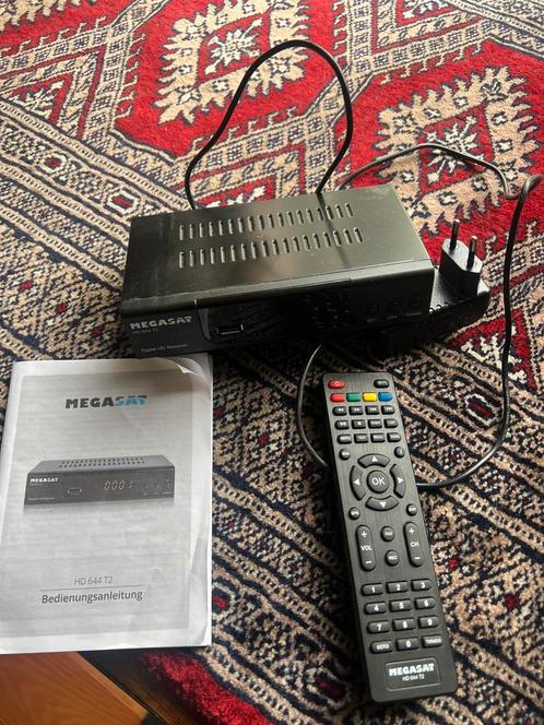 Megasat HD 644 T2 ontvanger, Audio, Tv en Foto, Schotelantennes, Gebruikt, Ophalen