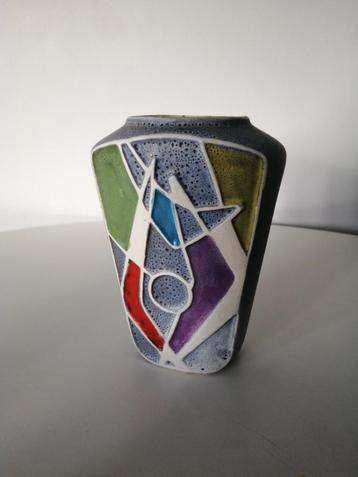 Vintage West Germany vaas, retro jaren 60 beschikbaar voor biedingen