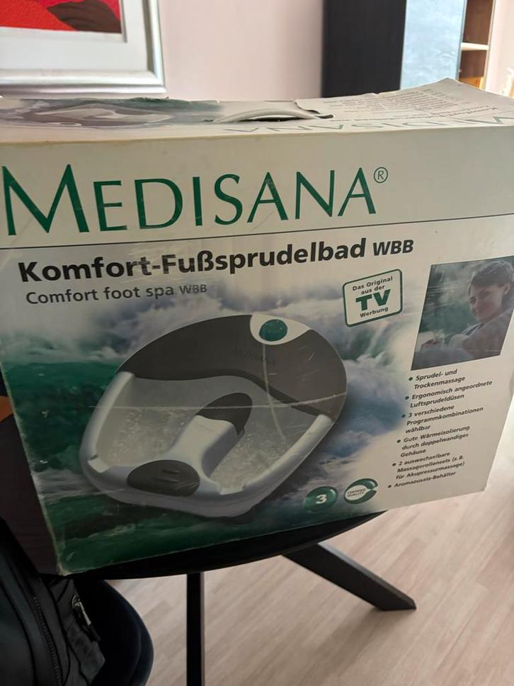Medisana Voetbad - Comfort en Ontspanning, Witgoed en Apparatuur, Persoonlijke-verzorgingsapparatuur, Gebruikt, Hand- en Voetverzorging