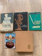 5 vintage banketbakkers bakboeken, Gelezen, Taart, Gebak en Desserts, Ophalen of Verzenden