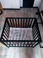 Mooie zwarte box met taupe box kleed, Ophalen, Zo goed als nieuw