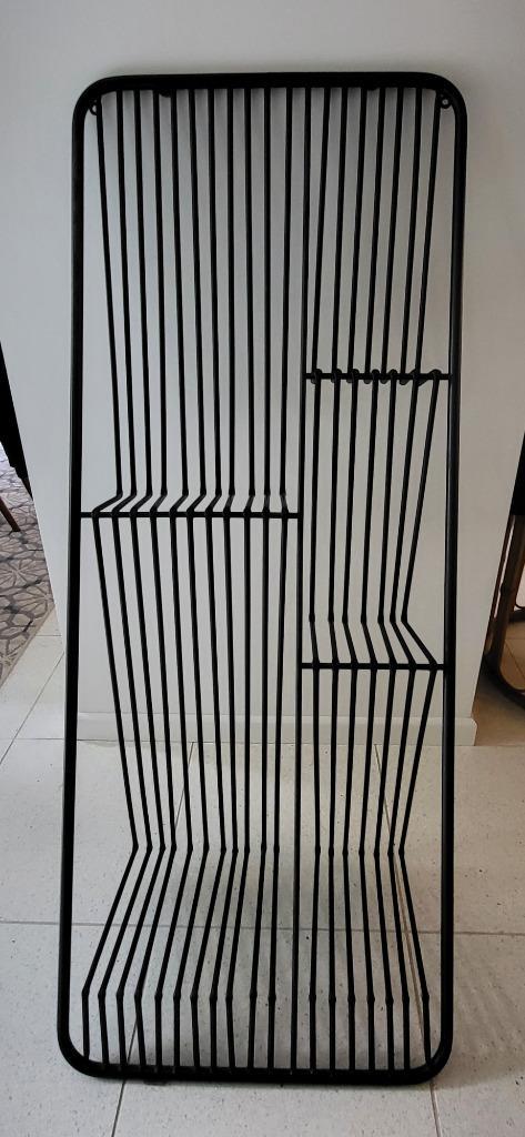 Uniek 60's wandrek metaal, Huis en Inrichting, Woonaccessoires | Wandplanken en Boekenplanken, Gebruikt, Ophalen of Verzenden