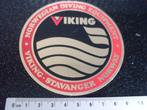 folie sticker norwegian diving equipment viking stavanger, Verzamelen, Stickers, Verzenden, Zo goed als nieuw, Merk
