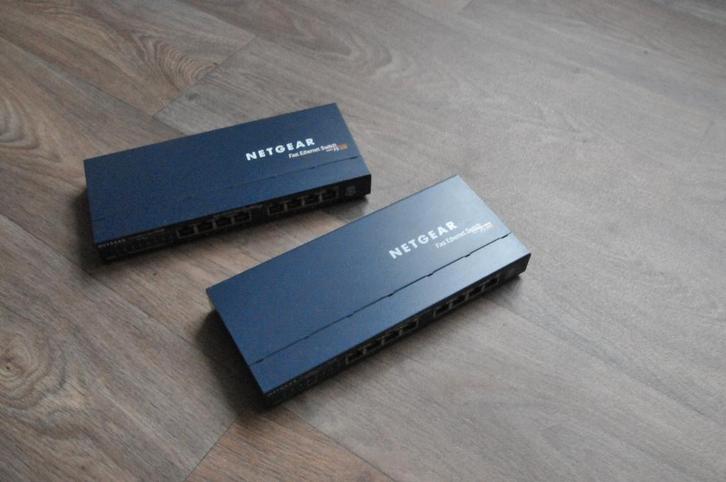netwerk switch Netgear, Computers en Software, Netwerk switches, Zo goed als nieuw, Ophalen of Verzenden