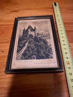 Gravure Kasteel, Ophalen of Verzenden