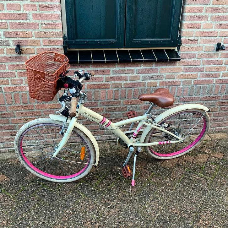Meisjesfiets / 24 inch / B’twin, Fietsen en Brommers, Fietsen | Meisjes, Gebruikt, 24 inch, Handrem, Versnellingen, Ophalen