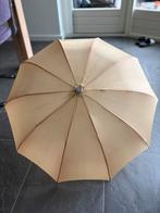 Vintage Kobold Paraplu - Beige/Goud, Ophalen of Verzenden, Gebruikt, Geel
