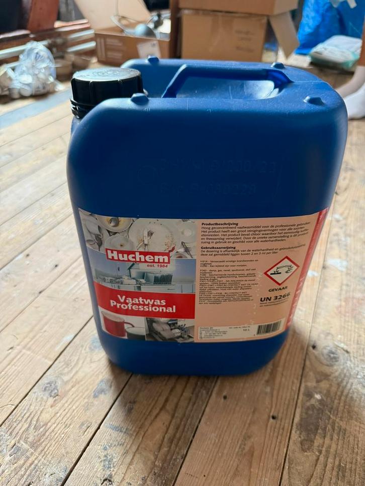 Huchem Vaatwasmiddel Professional 10 liter, Huis en Inrichting, Schoonmaakartikelen, Schoonmaakmiddel, Ophalen