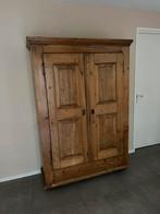 Antiek grenen kast, Huis en Inrichting, Kasten | Kledingkasten, Ophalen, 100 tot 150 cm, 25 tot 50 cm, Gebruikt