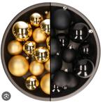 gezocht  zwarte gouden kerstballen, Diversen, Kerst, Ophalen, Gebruikt