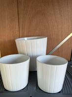 Ikea witte Kardemumma plantenpot verschillende maten wit, Tuin en Terras, Bloempotten, Ophalen, Rond, Kunststof, Minder dan 25 cm